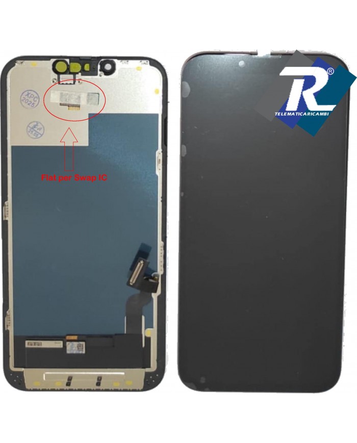 LCD iPhone 13 Display OLED Touch Vetro Schermo pari ORIGINALE Rimozione Errore