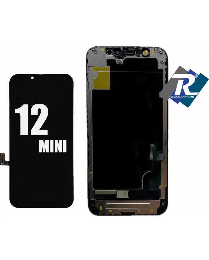 Display LCD per iPhone 12 mini Touch Screen Vetro Schermo INCELL
