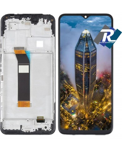 DISPLAY LCD FRAME PER XIAOMI REDMI 10 5G 22041219G 22041219NY TOUCH SCREEN VETRO