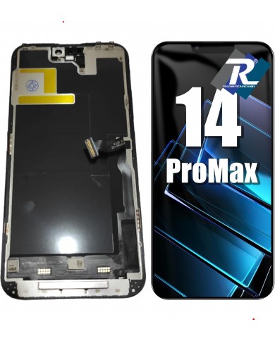 LCD iPhone 14 PRO MAX Display Touch FHD 1080p LTPS PARI ORIGINALE IC INTERSCAMB