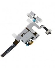 FLAT CONNETTORE JACK AUDIO CUFFIE TASTO VOLUME MUTE IPHONE 4S BIANCO ORIGINALE