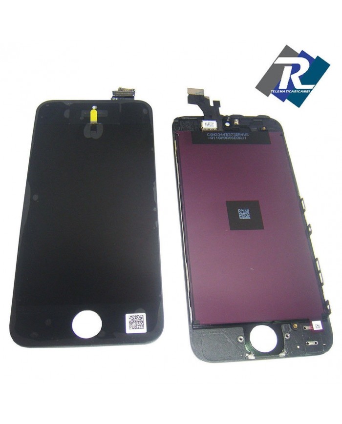 TOUCH SCREEN VETRO SCHERMO + LCD Display Assemblato PER iPhone 5 5G Nero