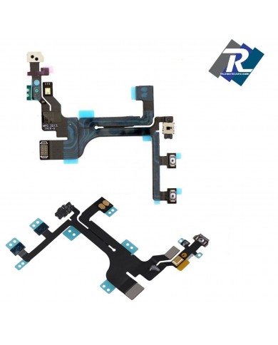 FLEX FLAT ACCENSIONE TASTO ON OFF POWER SWITCH TASTI VOLUME PER APPLE IPHONE 5C