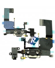 FLEX FLAT CONNETTORE CARICA DOCK RICARICA JACK AUDIO MICROFONO APPLE IPHONE 5C