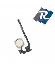 FLEX FLAT TASTO HOME COMPLETO ORO GOLD PER IPHONE 5S 5 S NO FUNZIONE IMPRONTA