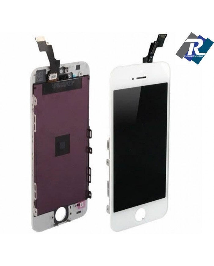 TOUCH SCREEN VETRO SCHERMO + LCD Display Assemblato PER iPhone 5S bianco