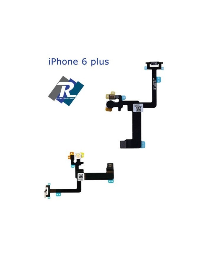 FLEX FLAT TASTO ACCENSIONE PULSANTE ON OFF VOLUME + FLASH APPLE iPhone 6 Plus