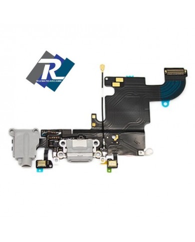 Flex Flat Dock Connettore Ricarica microfono Jack Cuffie dati IPHONE 6S Bianco
