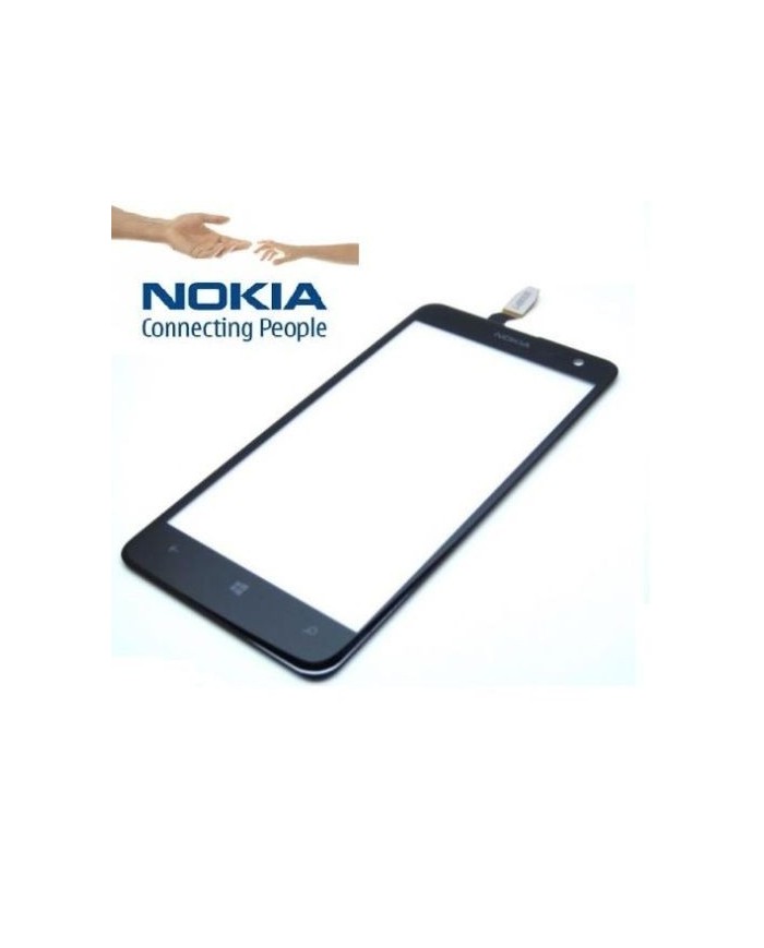 TOUCH SCREEN DISPLAY VETRO VETRINO PER NOKIA LUMIA 625 + BIADESIVO ADESIVO