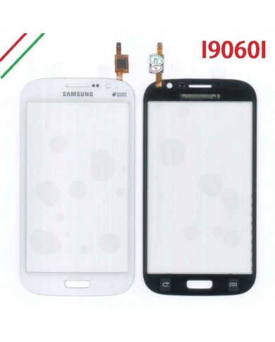 TOUCH SCREEN DISPLAY VETRO SAMSUNG GALAXY GRAND NEO PLUS GT I9060I BIANCO DUOS