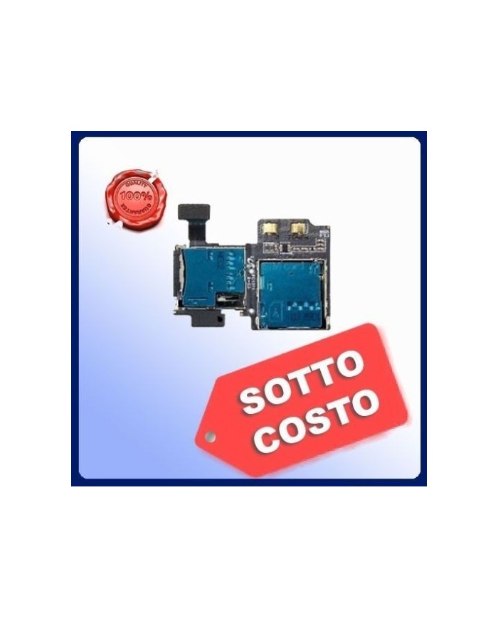 Flex LT (FLAT) Galaxy S4 i9505 lettore SIM+ Micro SD Memory card Per Samsung S 4
