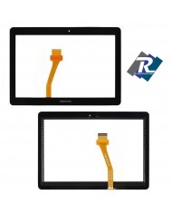 TOUCH SCREEN VETRO SAMSUNG GALAXY TAB 2 GT- P5100 - P5110 10.1" NERO BIADESIVO