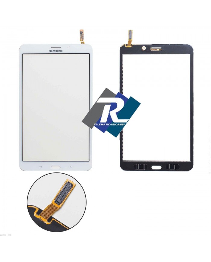 TOUCH SCREEN VETRO SAMSUNG GALAXY TAB 4 SM-T331 SM-T335 8" WIFI 3G BIANCO NO LCD