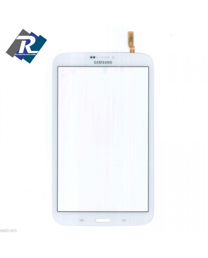 TOUCH SCREEN VETRO PER SAMSUNG GALAXY TAB 3 SM - T311 8" BIANCO NO DISPLAY