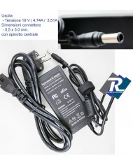 Alimentatore per Samsung AD-9019S R530 R538 R540 R560 R718 RC512 RF510 R440 R510