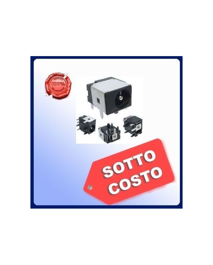 Connettore Alimentazione Dc Jack Per Acer Aspire 1200 1410 1500 1520 1600 (Ac3)