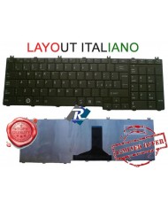 TASTIERA Toshiba Satellite C650 C655 C655D L650 L655 L670 L675 C660 ITA nera