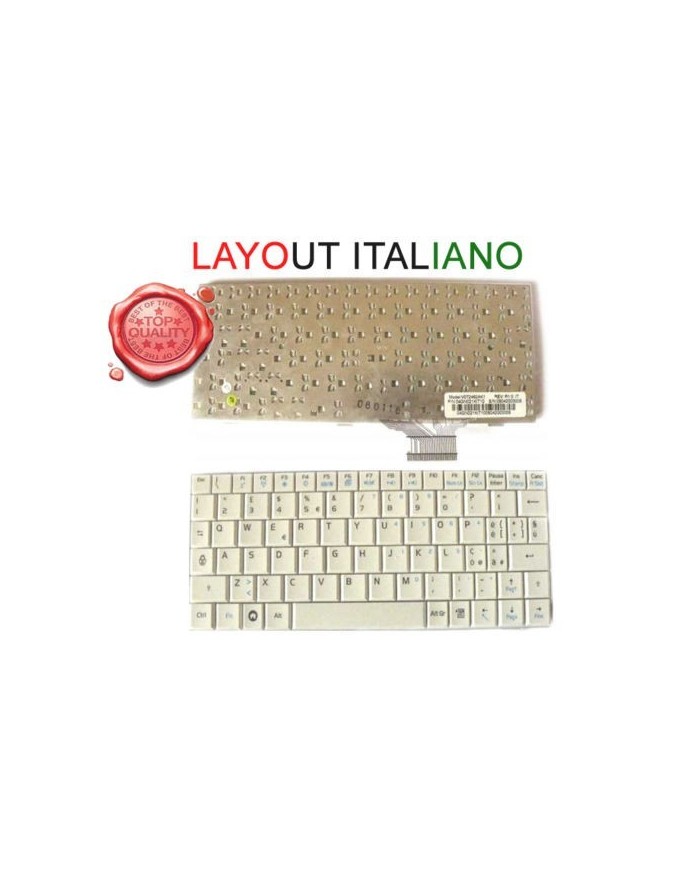Tastiera Italiana Bianca per Asus EE PC EEEPC 700 701 900 901 Averatec 1020