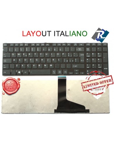 TASTIERA Italiana Toshiba Satellite L850 C850 C850D C855 C855D C870 L855 L8 Nera