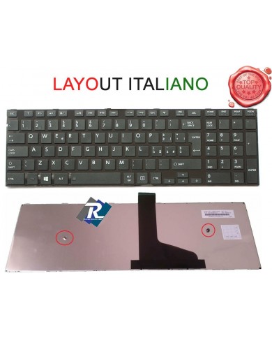 TASTIERA Italiana nera per Toshiba Satellite C50 C50A C50D C55 C55D Serie