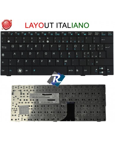 Tastiera ITALIANA ASUS EEE PC 1001 1005 1008 1008H 1008HA NERA