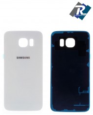 Copri Batteria Back Cover Scocca Posteriore Rear Samsung Galaxy S6 G920 F BIANCO