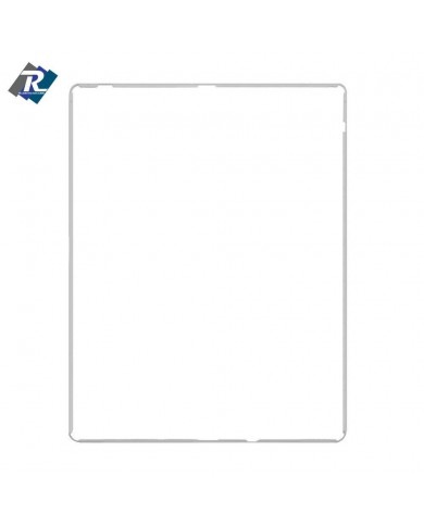 CORNICE GUARNIZIONE FRAME PER TOUCH SCREEN IPAD 4 e 3 BIANCO A1416 A1430 A1403