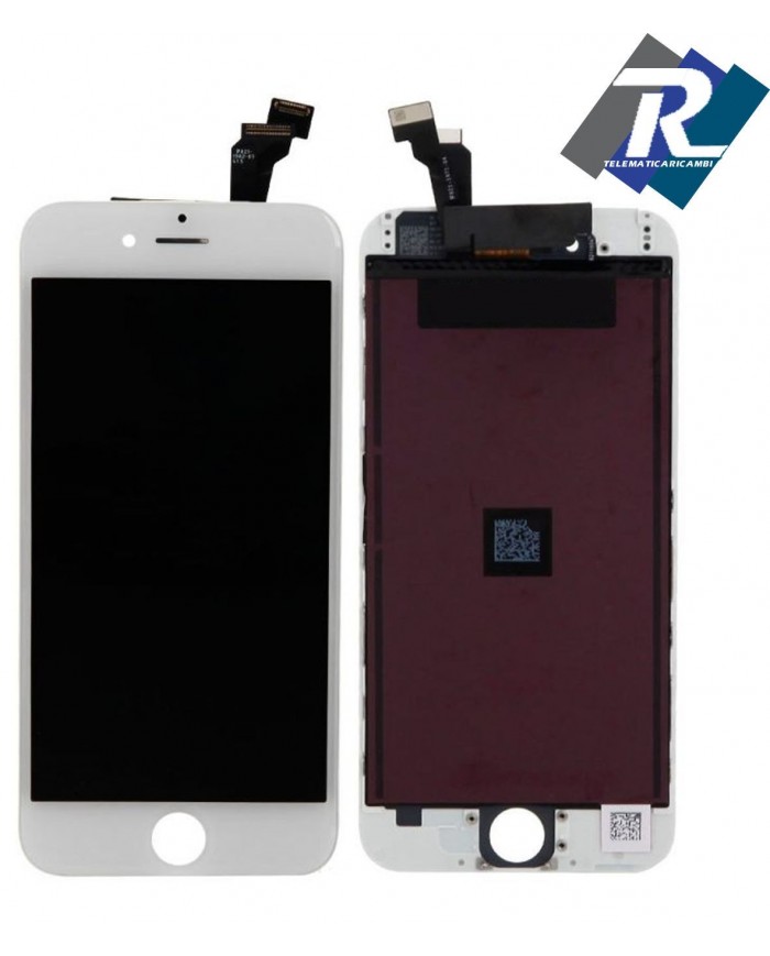 Display LCD Retina Touch Screen Vetro Schermo Apple iPhone 6+ 6 plus 5.5" Bianco