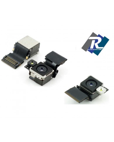 FLEX FLAT FOTOCAMERA POSTERIORE CON FLASH PER APPLE IPHONE 4S RETRO BACK CAMERA