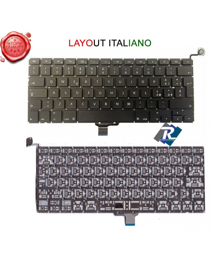 TASTIERA Italiana per Apple Macbook Pro 13" Unibody Aluminum A1278 2009 A 2013
