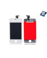 TOUCH SCREEN VETRO SCHERMO + LCD DISPLAY RETINA + FRAME IPHONE 4S 4 S BIANCO