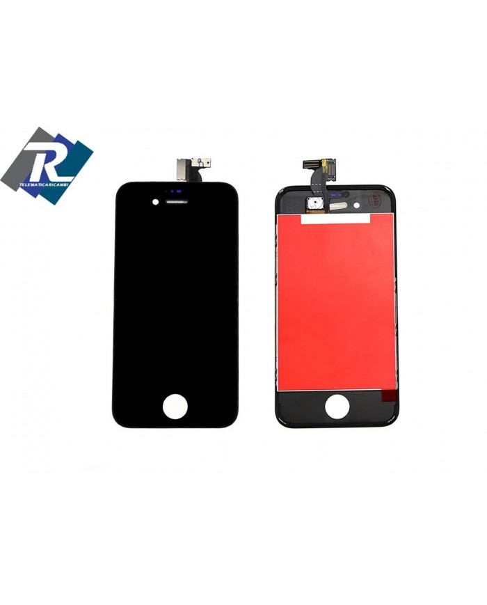 TOUCH SCREEN + LCD DISPLAY RETINA + FRAME PER APPLE IPHONE 4S VETRO SCHERMO NERO