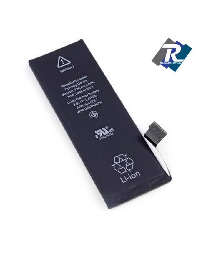 Batteria per Apple iPhone 5S - 5 S 1560 mAh sostituisce originale