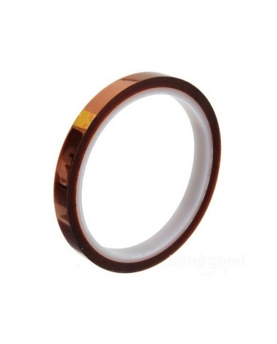 NASTRO ADESIVO KAPTON ALTA TEMPERATURA KAPTON TERMICO BGA ALTA TEMPERATURA 0,5 cm