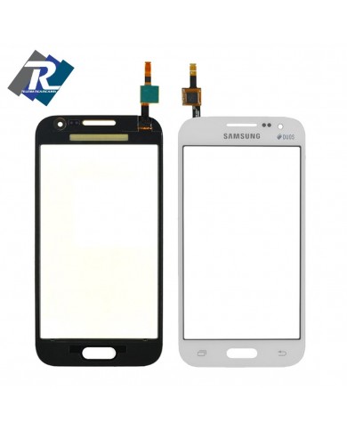 TOUCH SCREEN VETRO SAMSUNG GALAXY CORE PRIME SM-G360 G360F DUOS BIADESIVO BIANCO