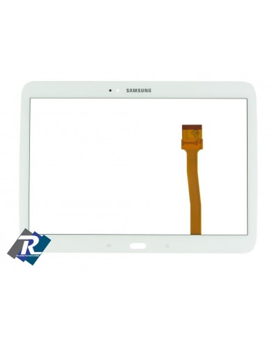 TOUCH SCREEN VETRO SAMSUNG GALAXY TAB 3 GT- P5200 - P5210 10.1" BIANCO BIADESIVO