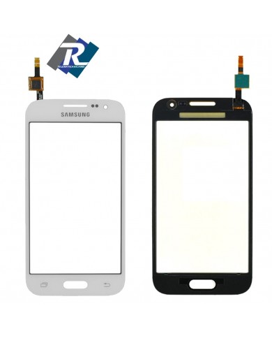 TOUCH SCREEN VETRO SAMSUNG GALAXY CORE PRIME SM-G360 G360F BIADESIVO BIANCO