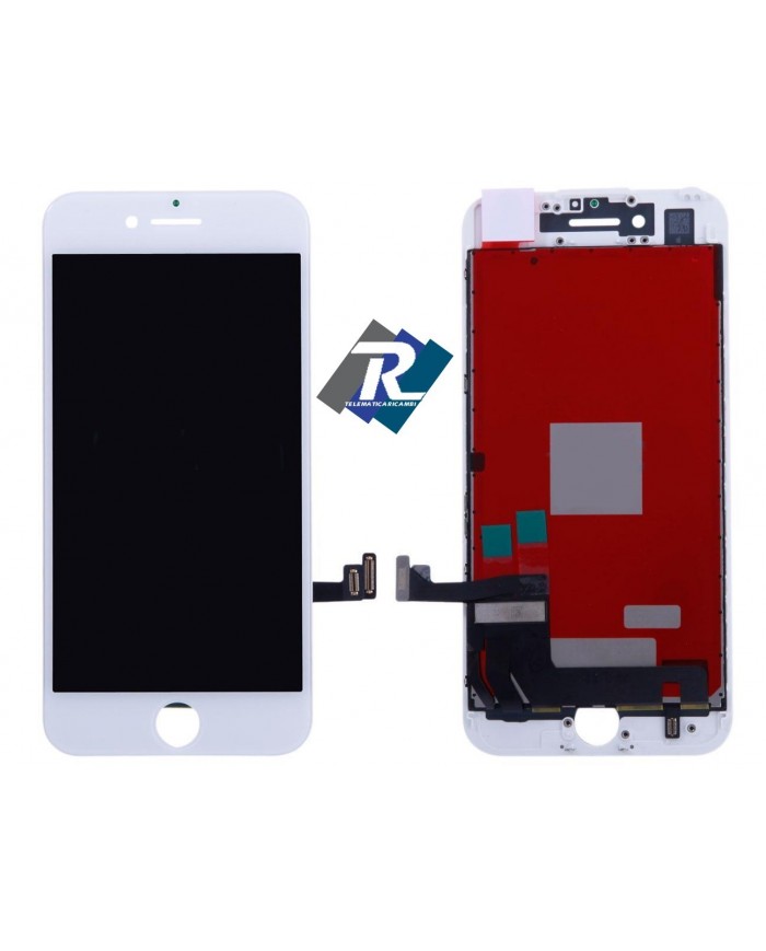 Display LCD Retina HD Touch Screen Vetro Schermo Apple iPhone 7 Bianco