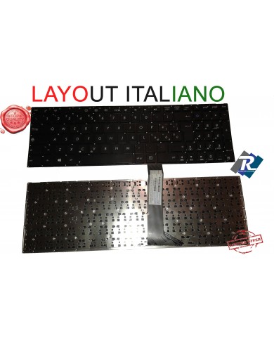 Tastiera ITALIANA PER ASUS SERIE F502 X502 SENZA FRAME NERA