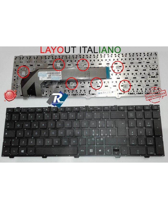 Tastiera italiana per HP ProBook 4540S 4545S SERIES