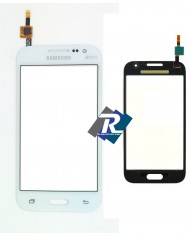 TOUCH SCREEN VETRO SAMSUNG GALAXY CORE PRIME SM-G361 G361F DUOS BIADESIVO BIANCO