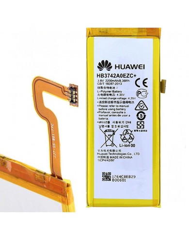 BATTERIA HUAWEI HB3742A0EZC+ per P8 Lite ALE-L21 P8 smart TAG-L01 Sostit. Originale